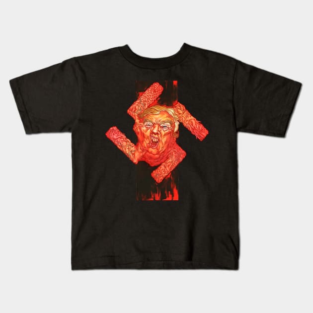 Idiot Fascist Kids T-Shirt by songe1138